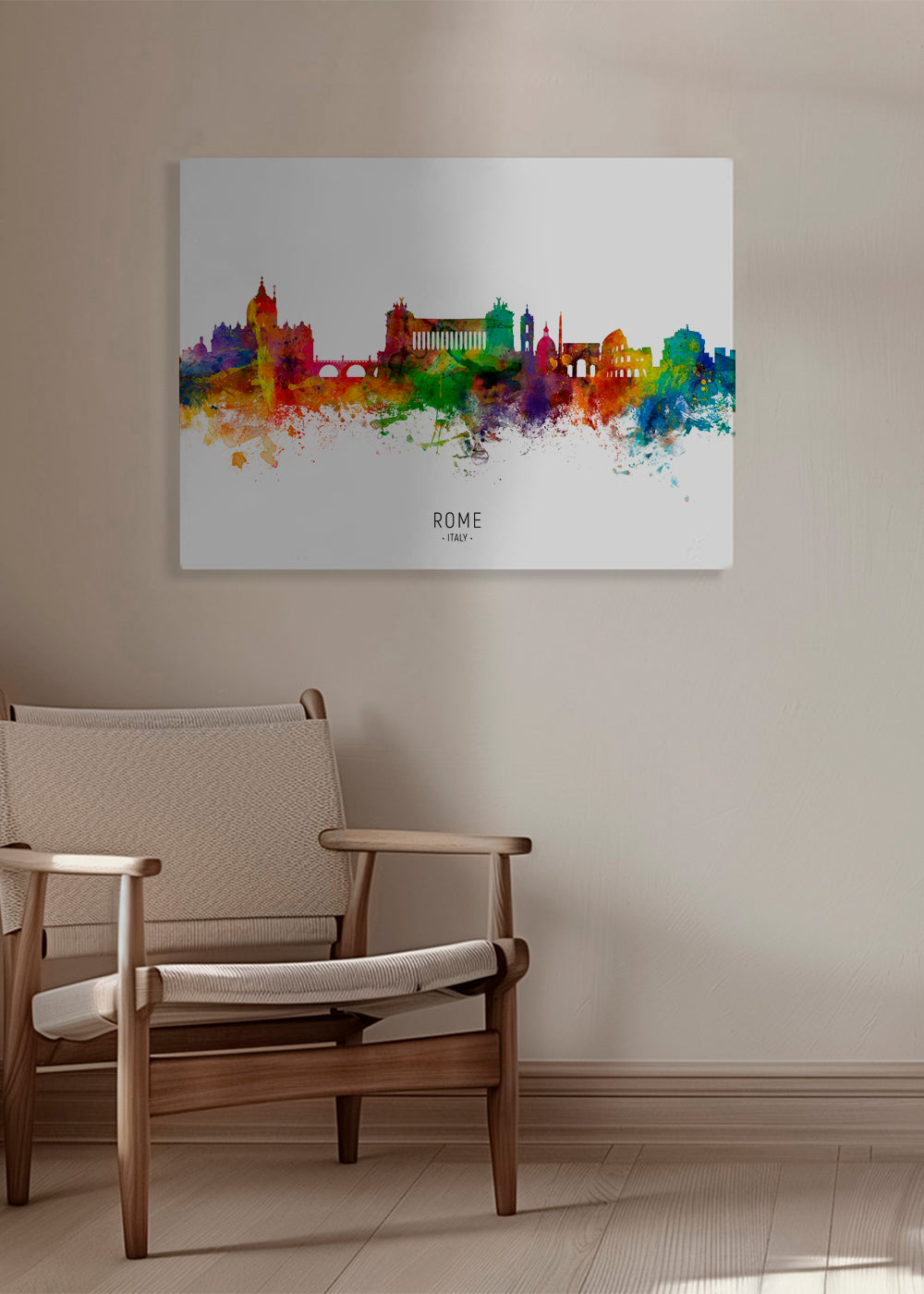 Rome skyline multicolour