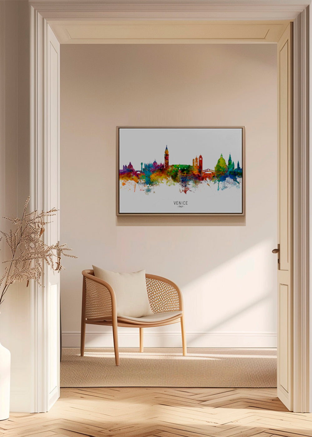 Venice skyline multicolour