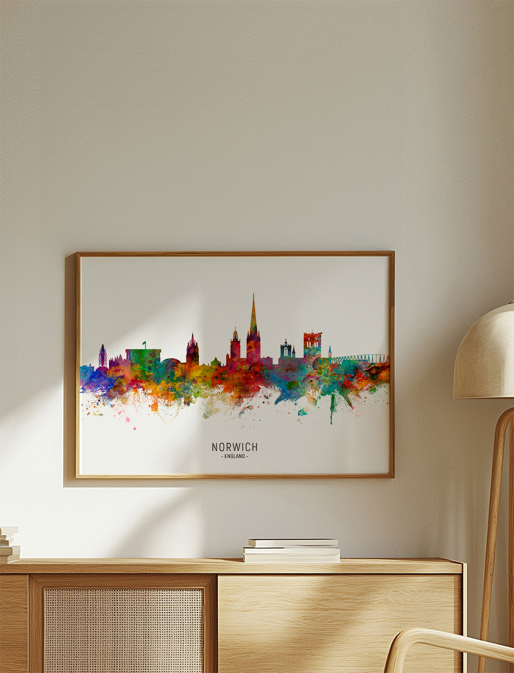 Norwich skyline multicolour