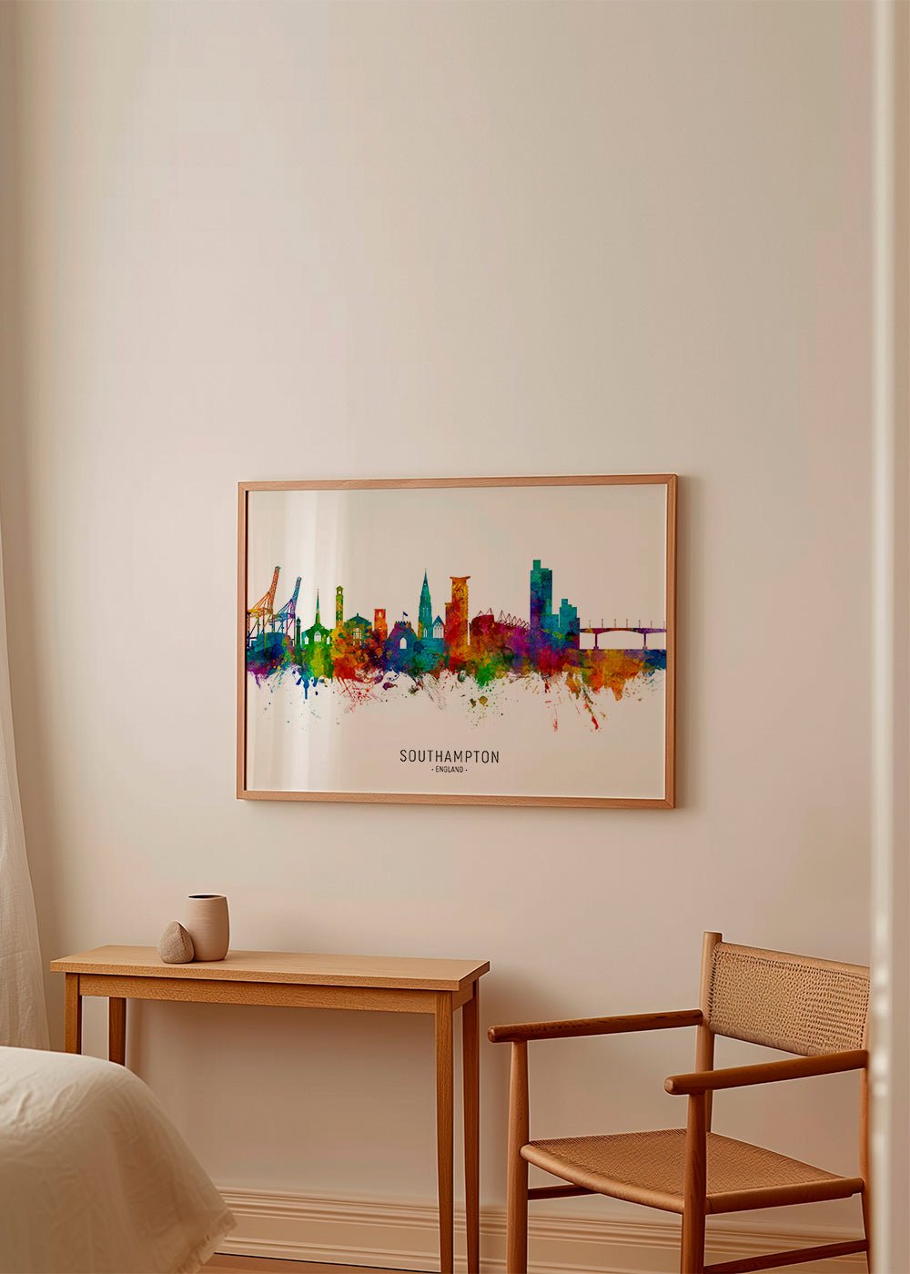 Southampton skyline multicolour