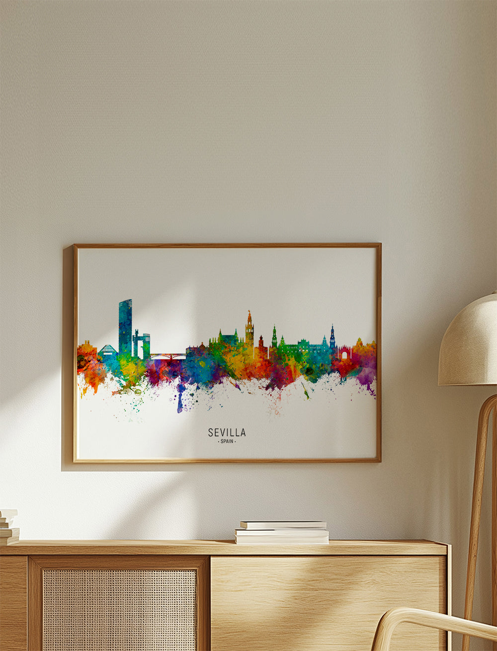 Sevilla skyline multicolour