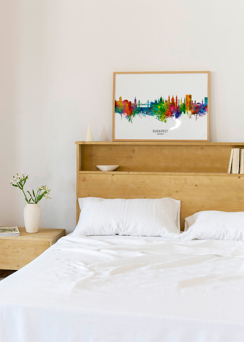 Budapest skyline multicolour