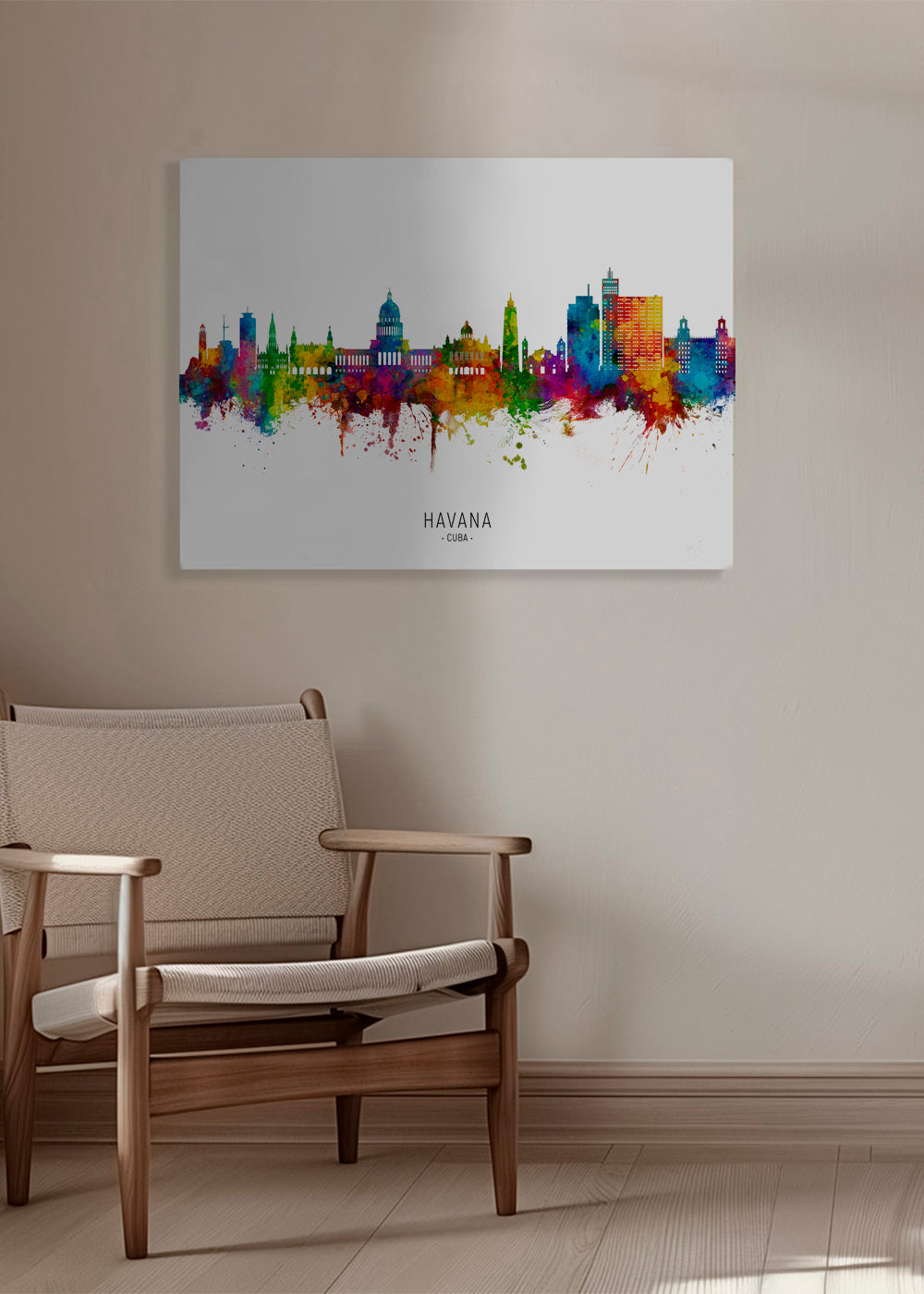 Havana skyline multicolour