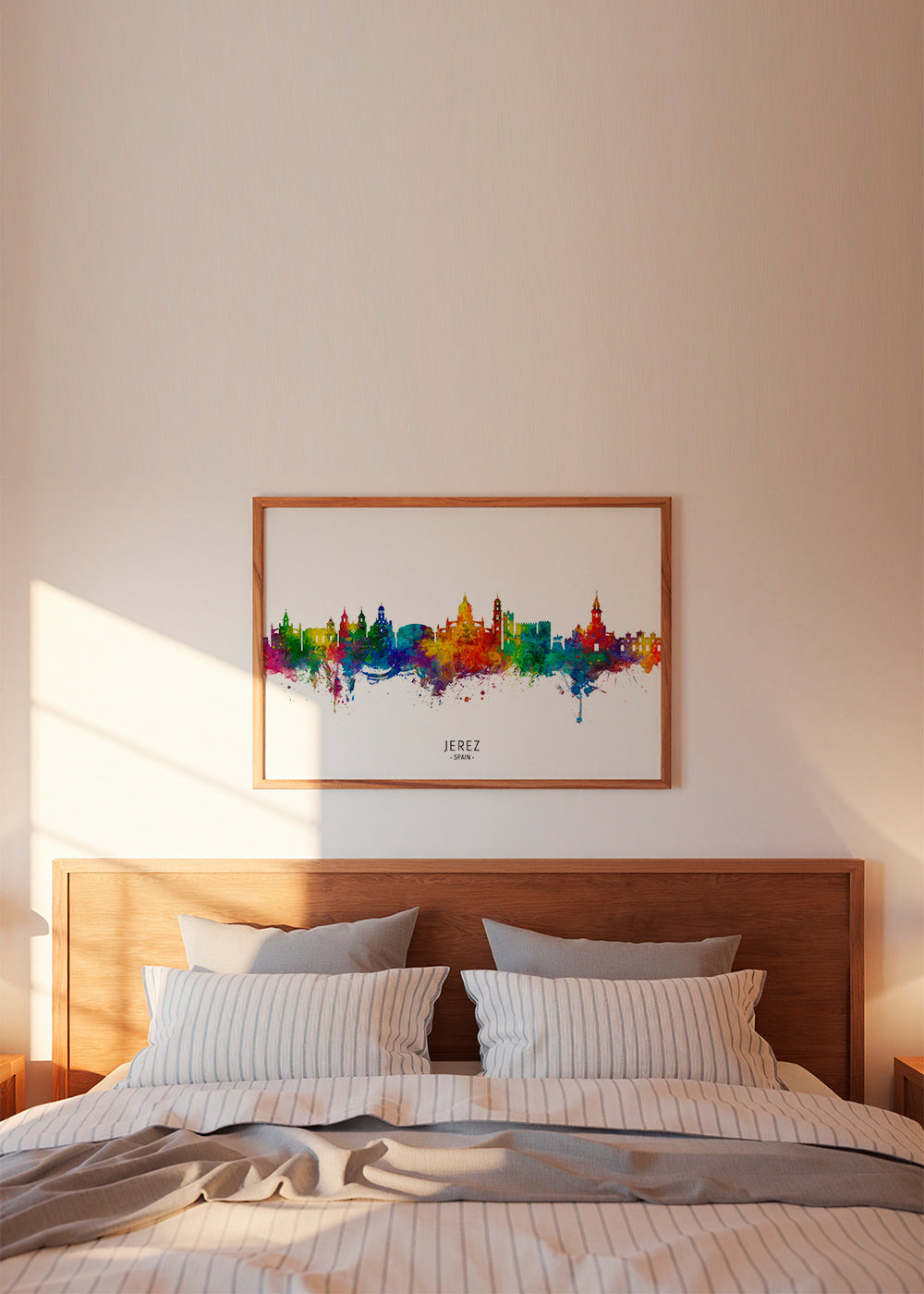 Jerez skyline multicolour