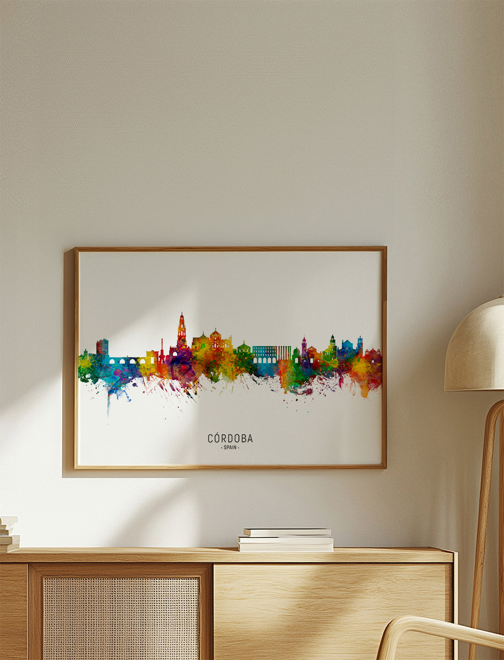 Córdoba skyline multicolour