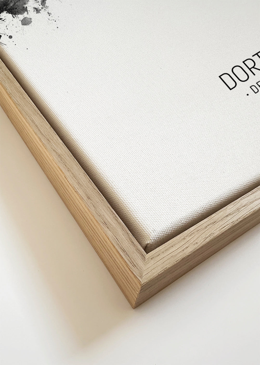 Dortmund skyline black and white