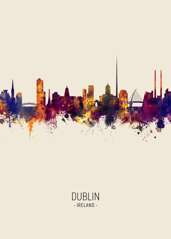 Dublin skyline beige