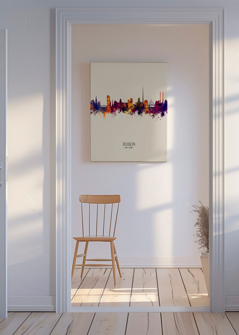 Dublin skyline beige