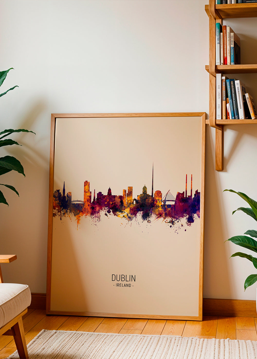 Dublin skyline beige