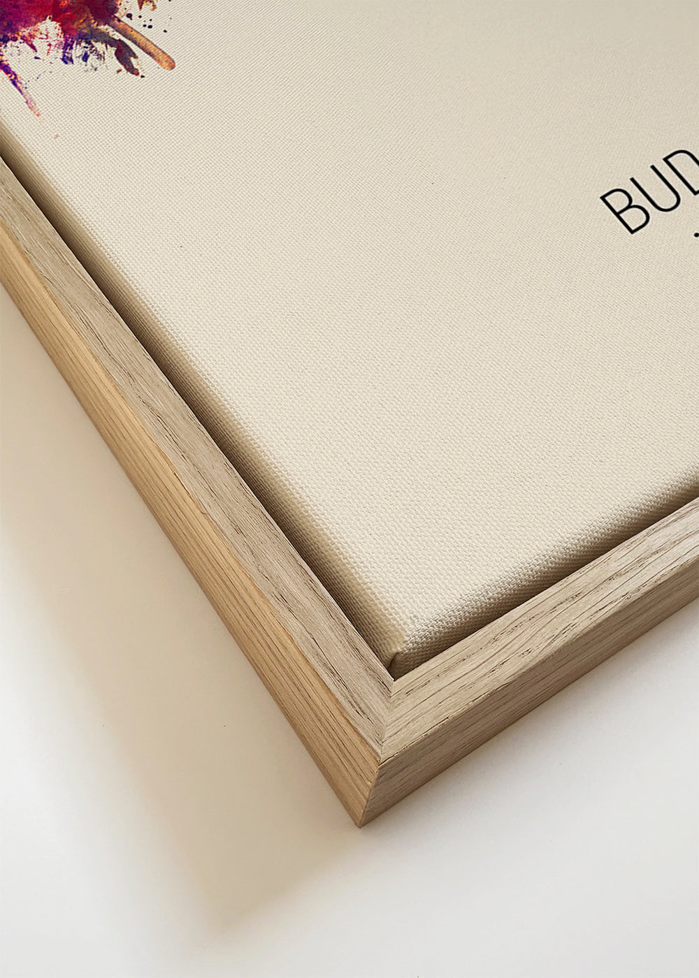 Budapest skyline beige