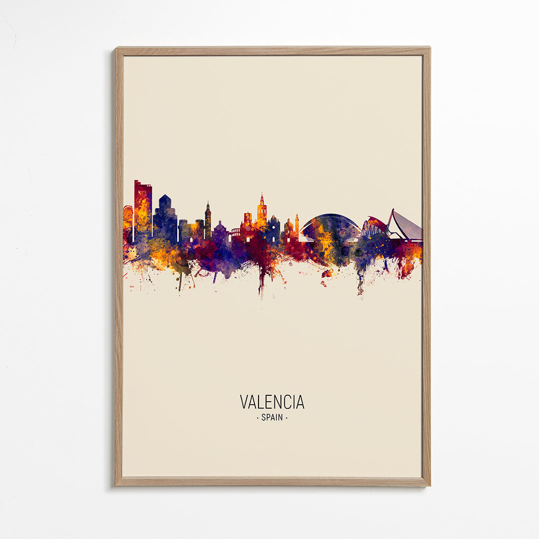 Valencia skyline beige