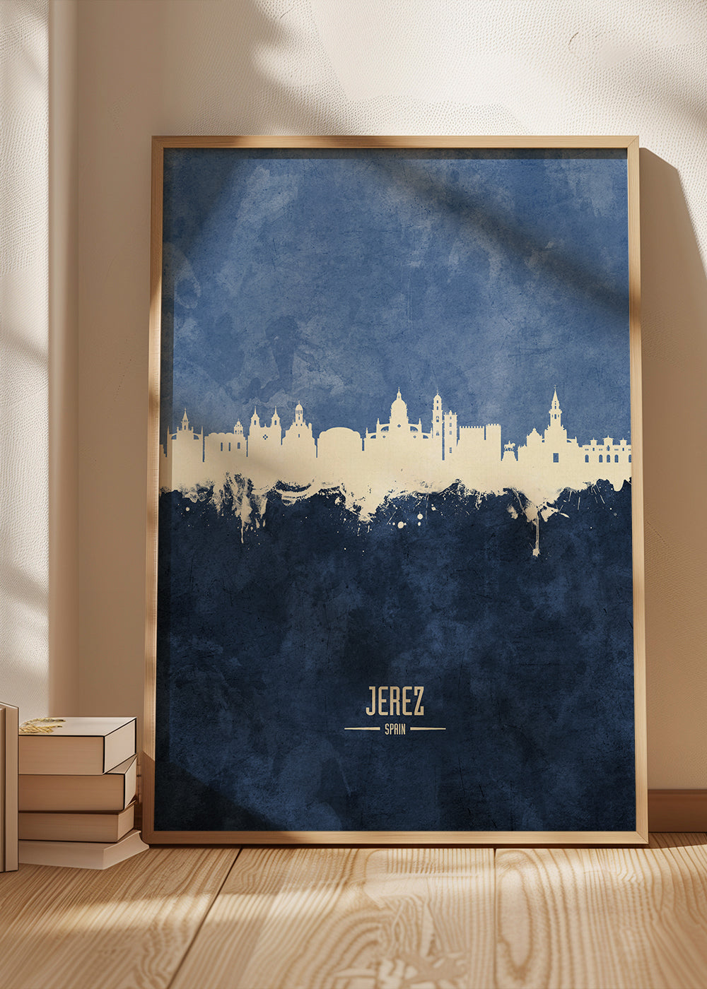 Jerez skyline blue