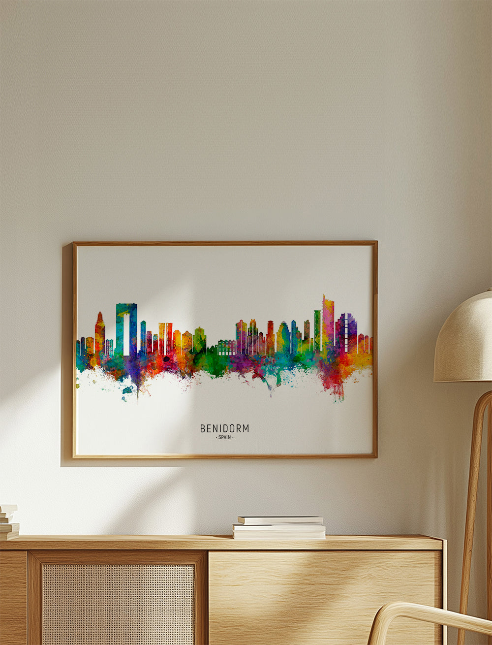 Benidorm Skyline multicolour