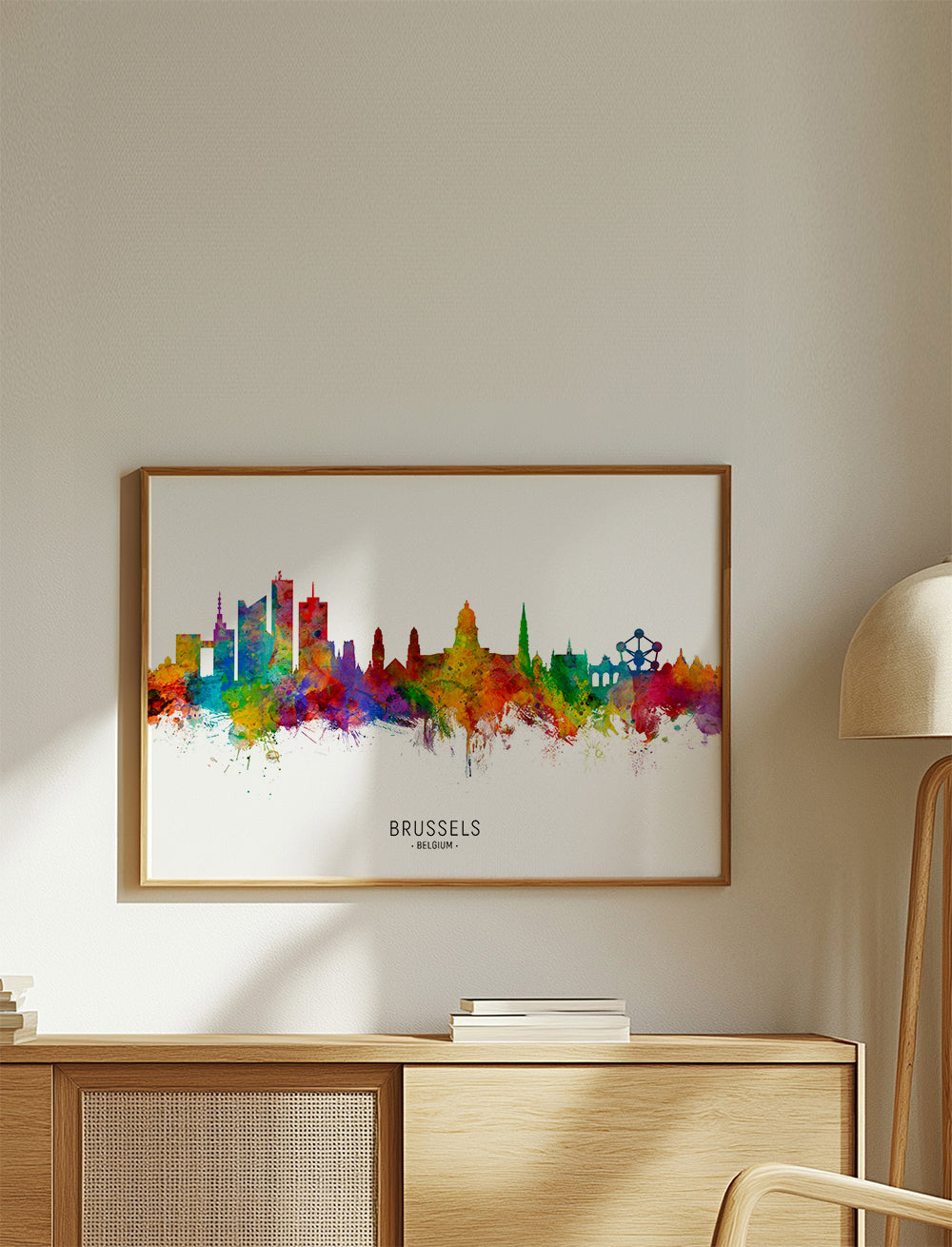 Brussels Skyline multicolour