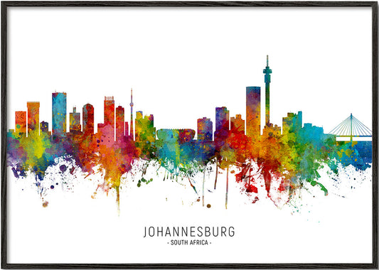 Johannesburg Skyline multicolour