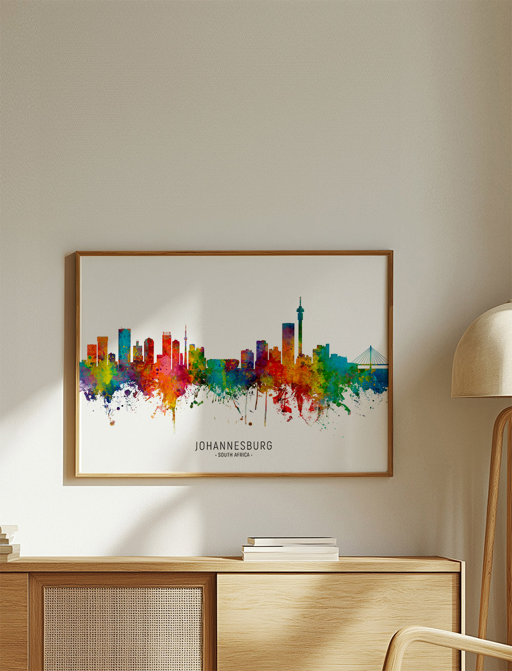 Johannesburg Skyline multicolour