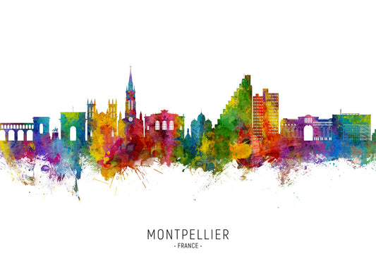 Montpellier Skyline multicolour