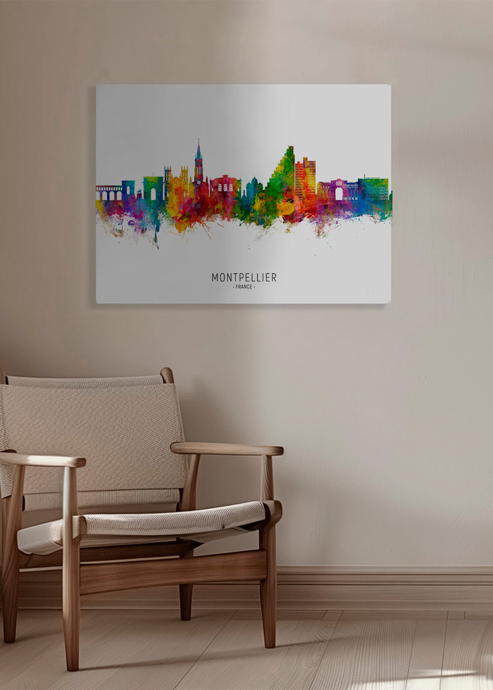 Montpellier Skyline multicolour