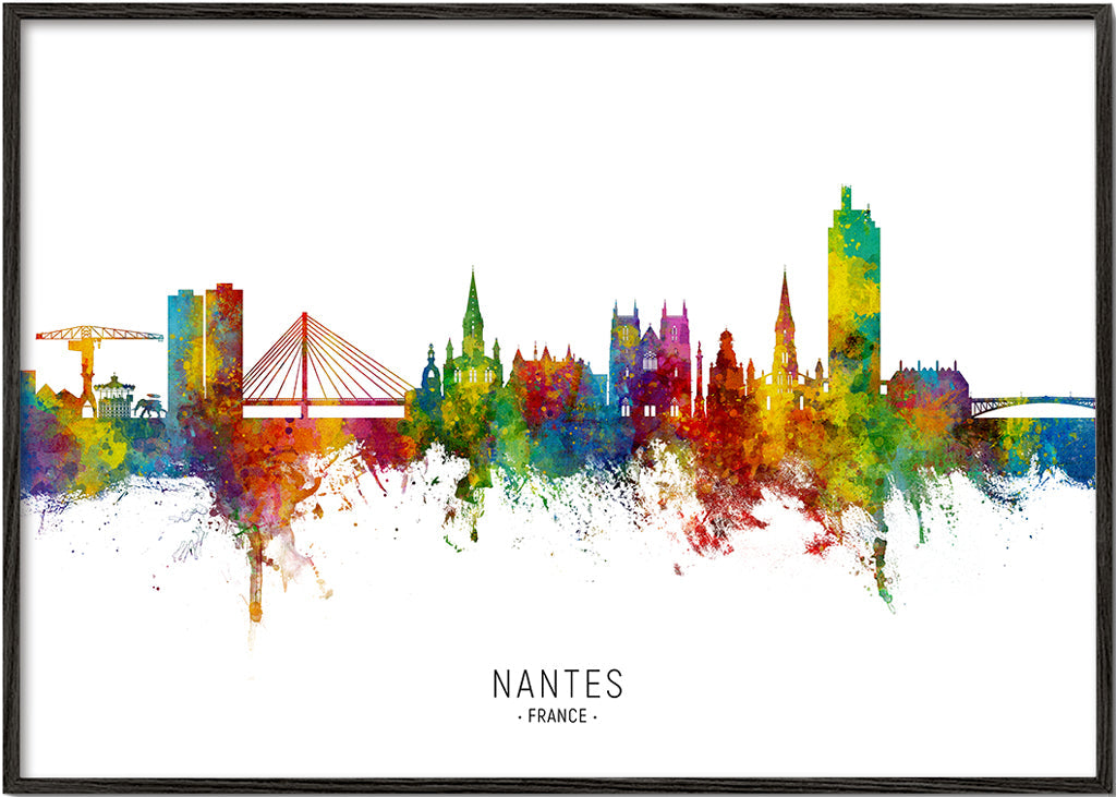 Nantes Skyline multicolour