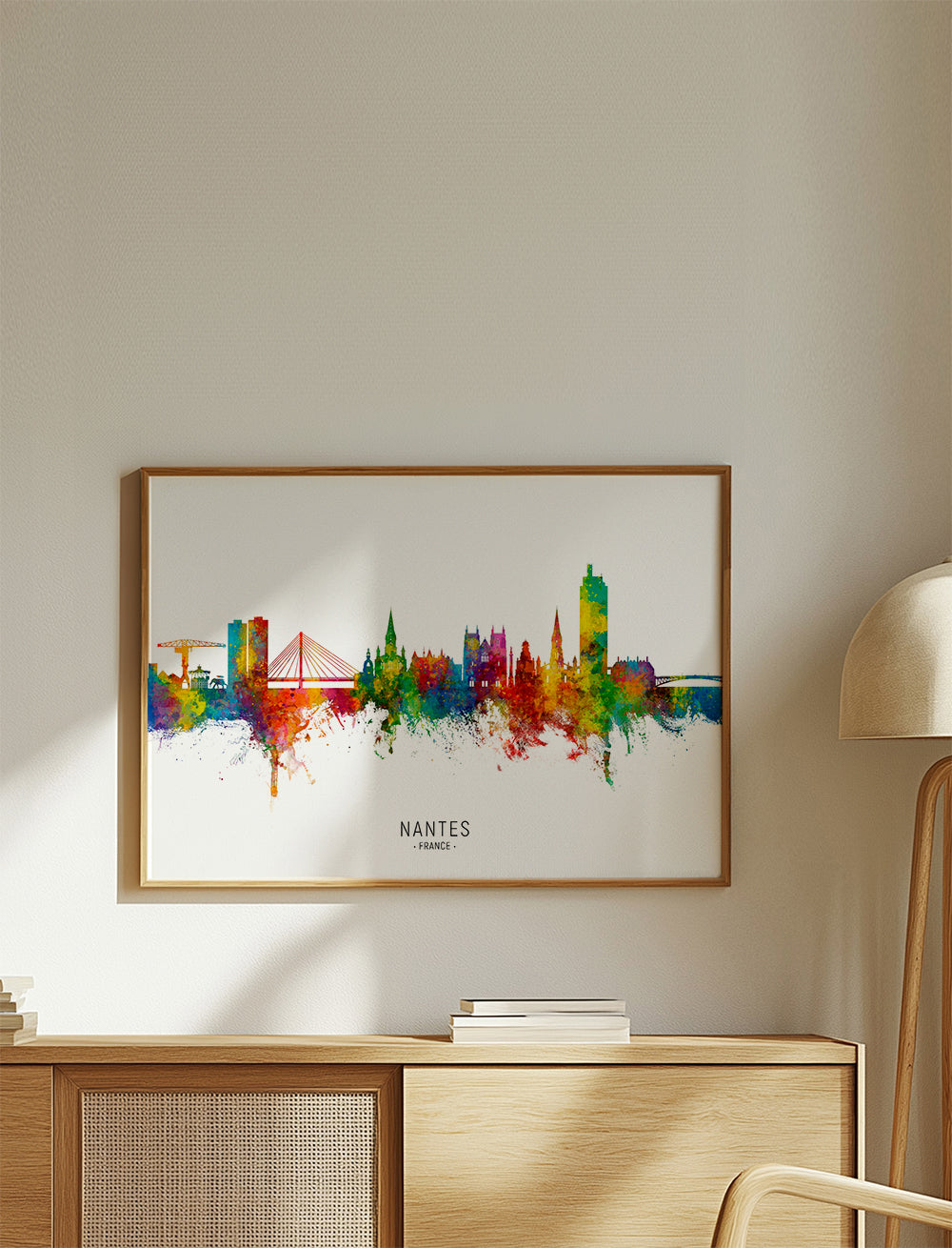 Nantes Skyline multicolour