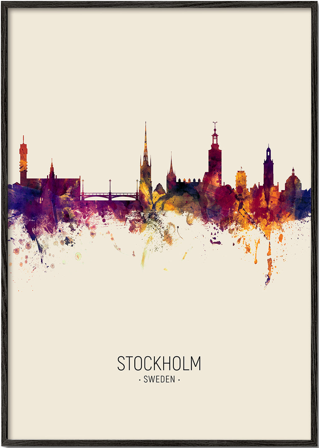 Stockholm Skyline beige