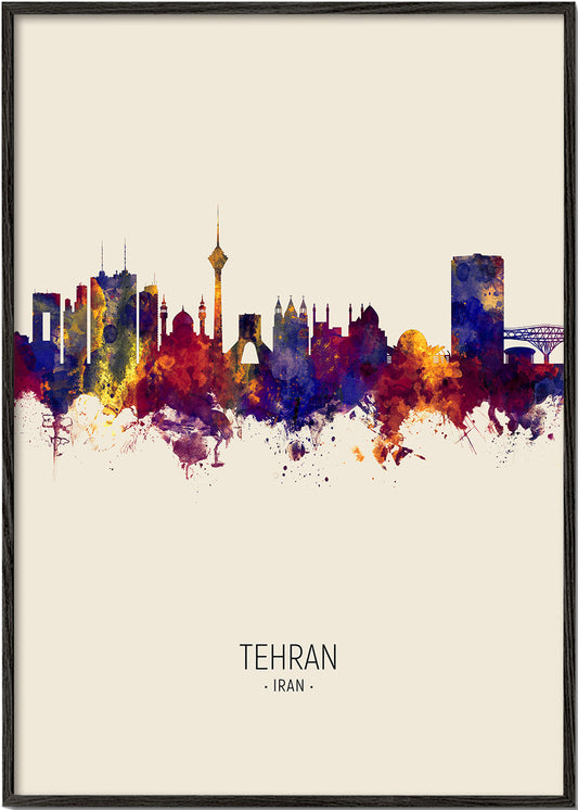 Tehran Skyline beige