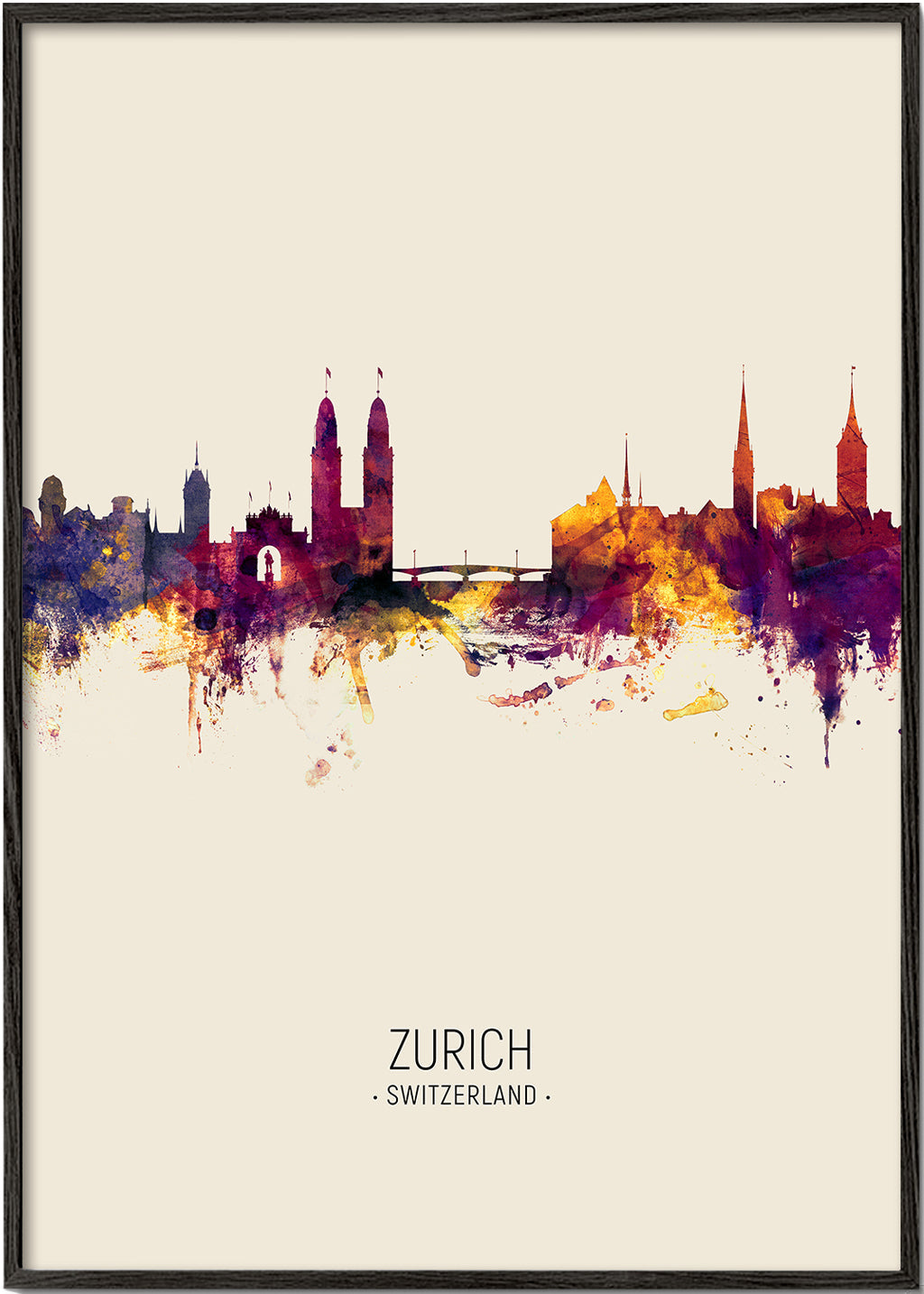 Zurich Skyline beige