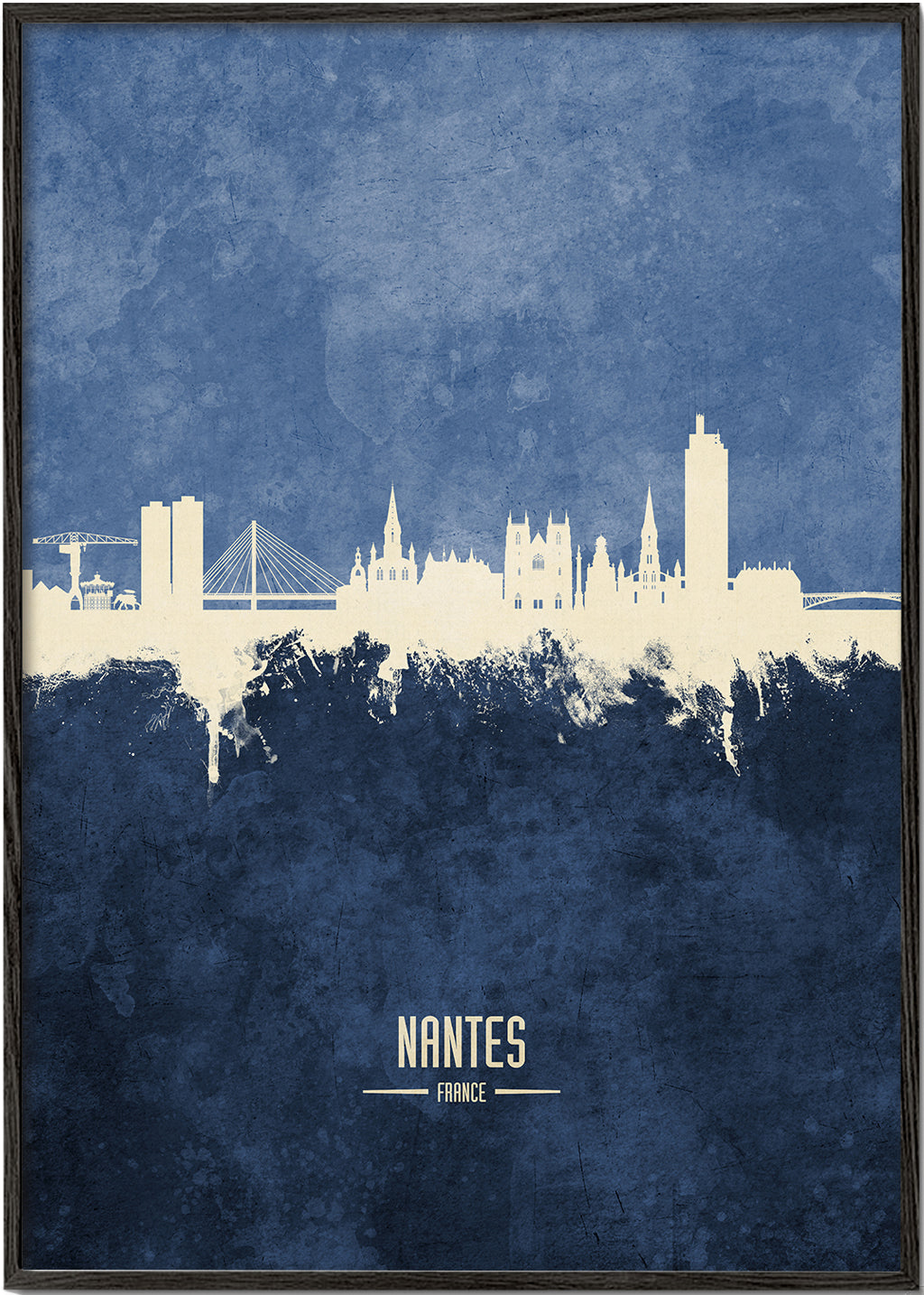 Nantes Skyline blue