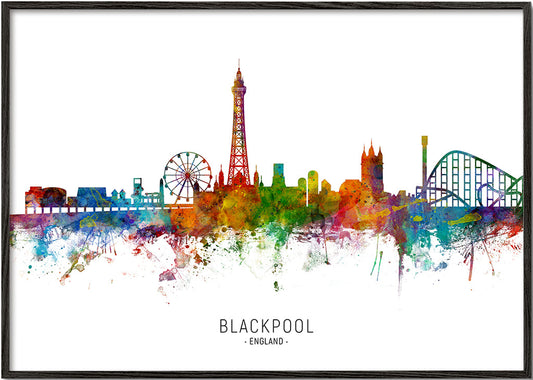 Blackpool Skyline multicolor