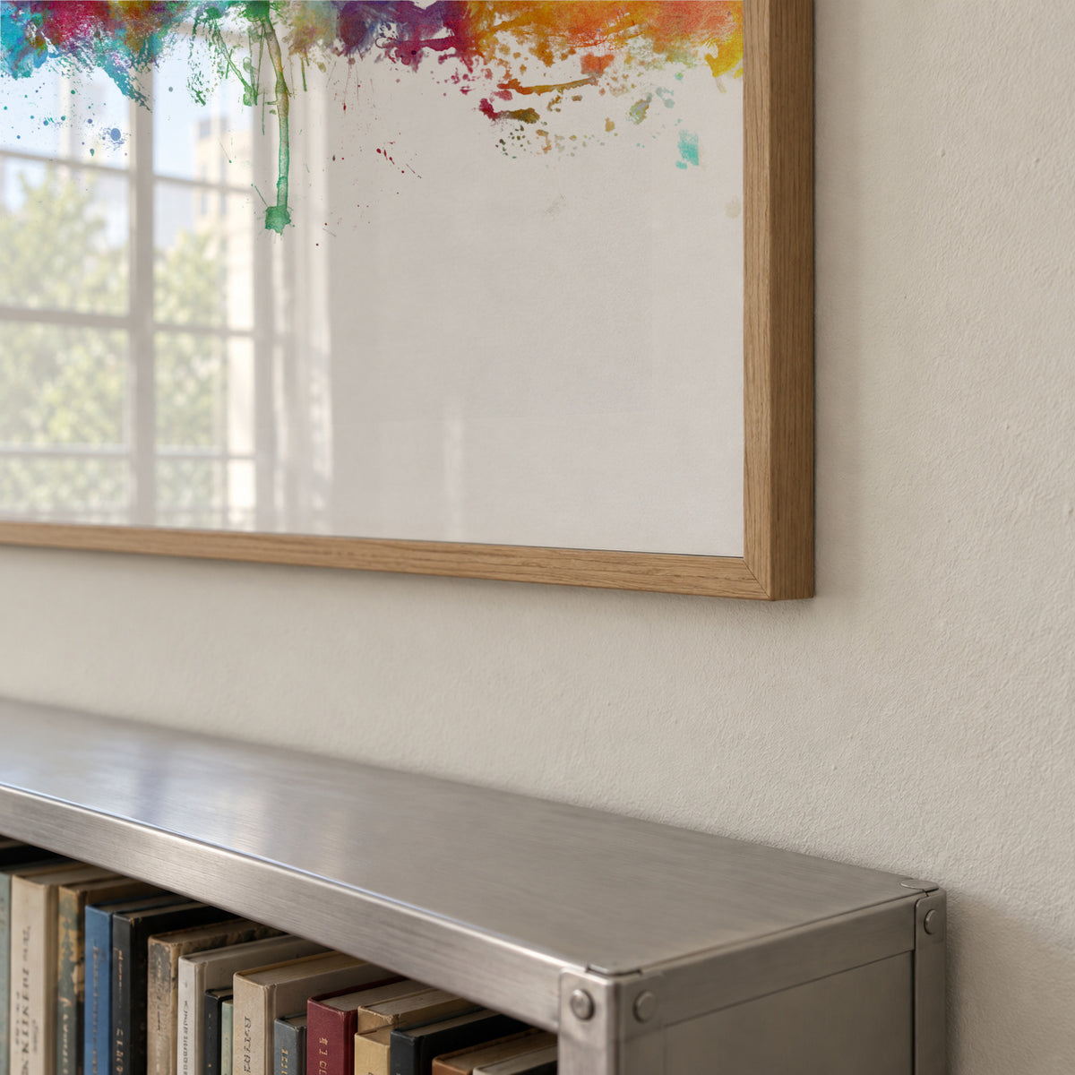 Coventry Skyline multicolor - Framed poster detail