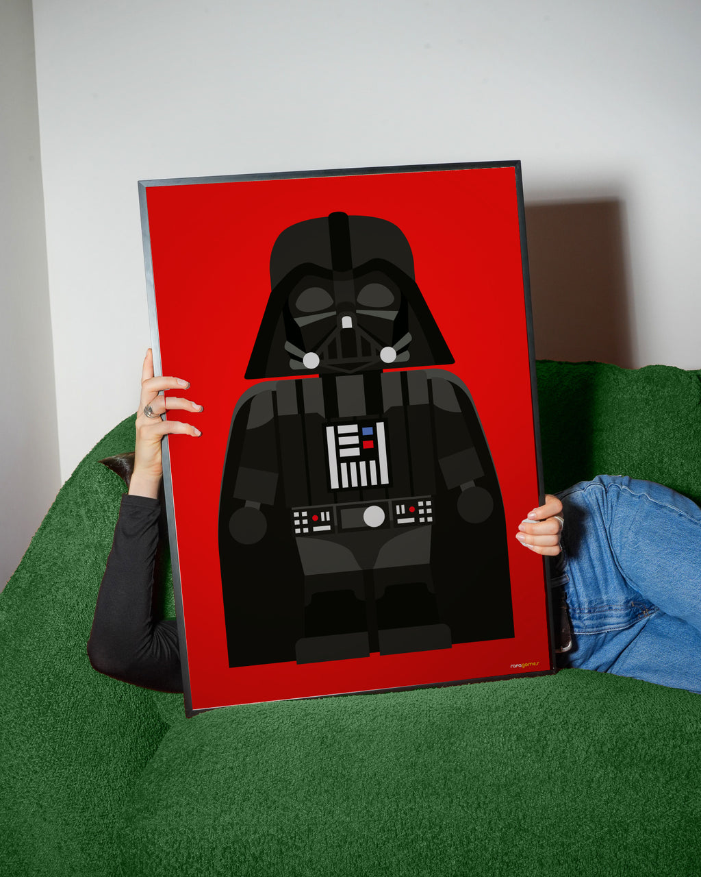 Toy Darth Vader - Framed poster detail