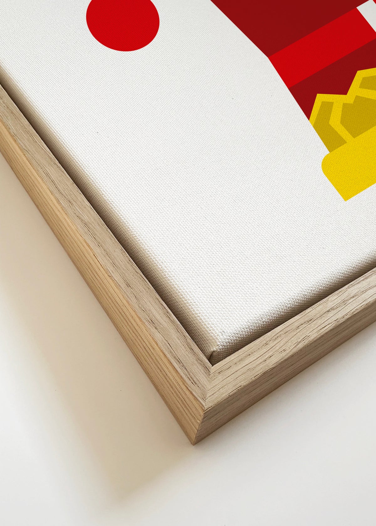 Toy Flash - Framed canvas detail