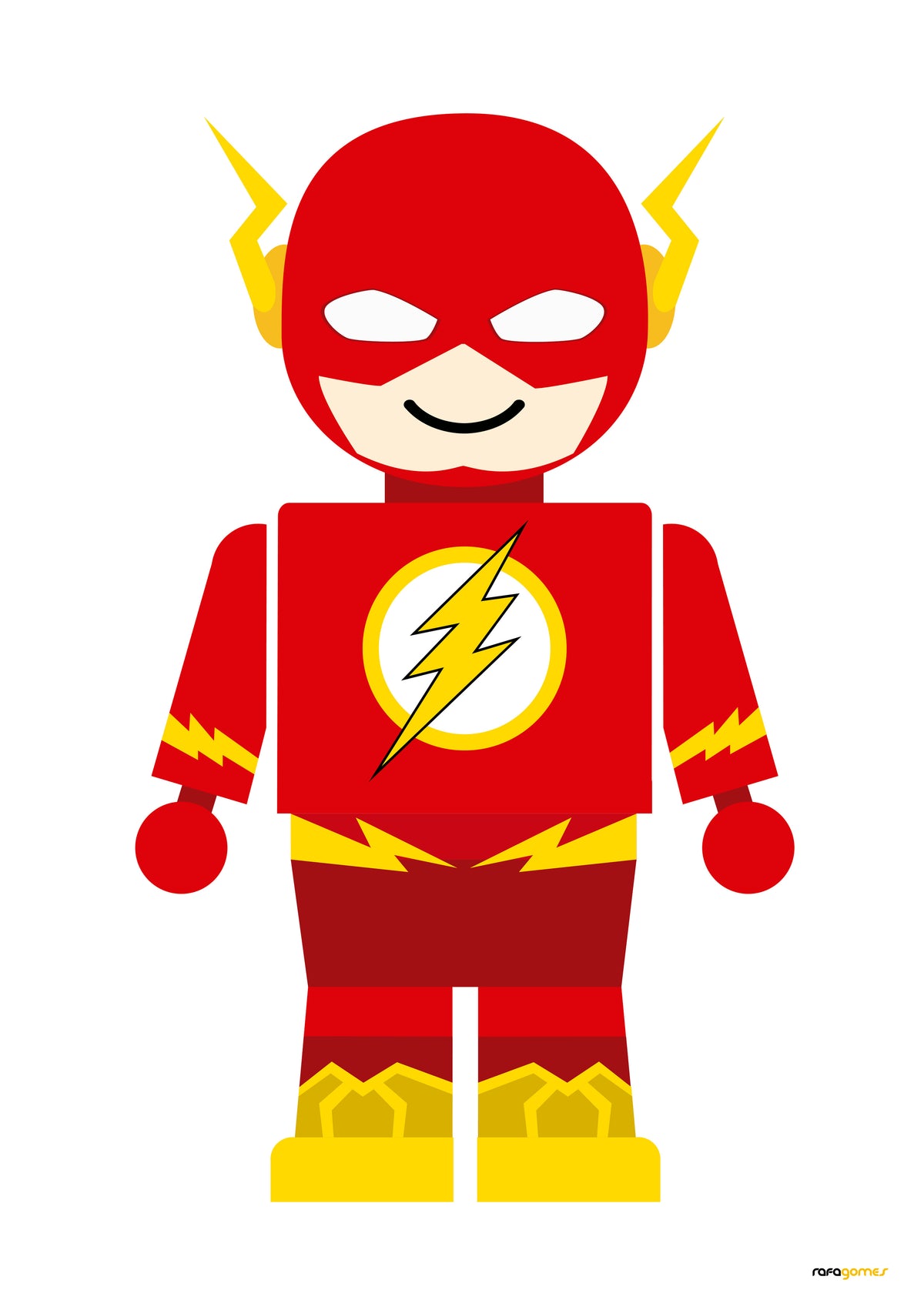 Toy Flash - Unframed art print
