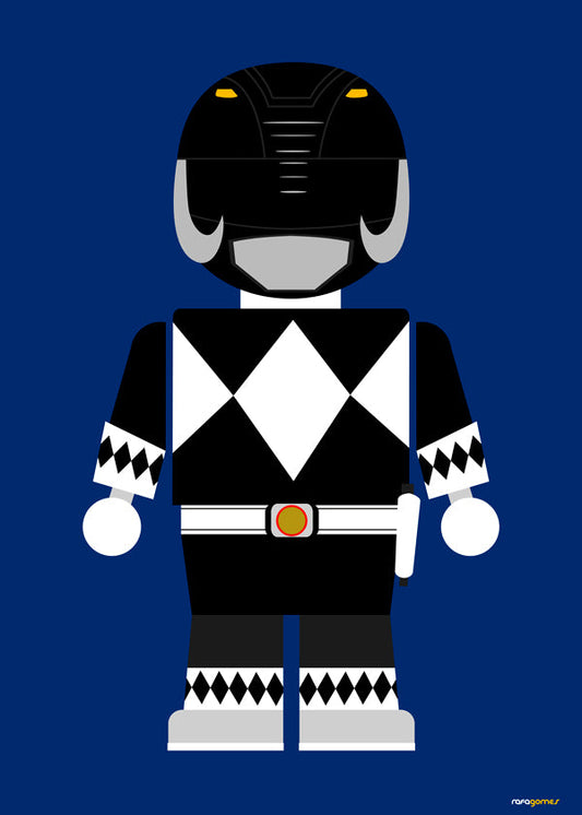 Toy Power Ranger Black