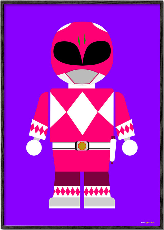 Toy Power Ranger Pink