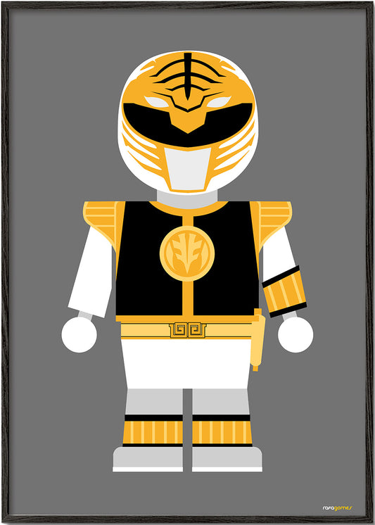 Toy Power Ranger White