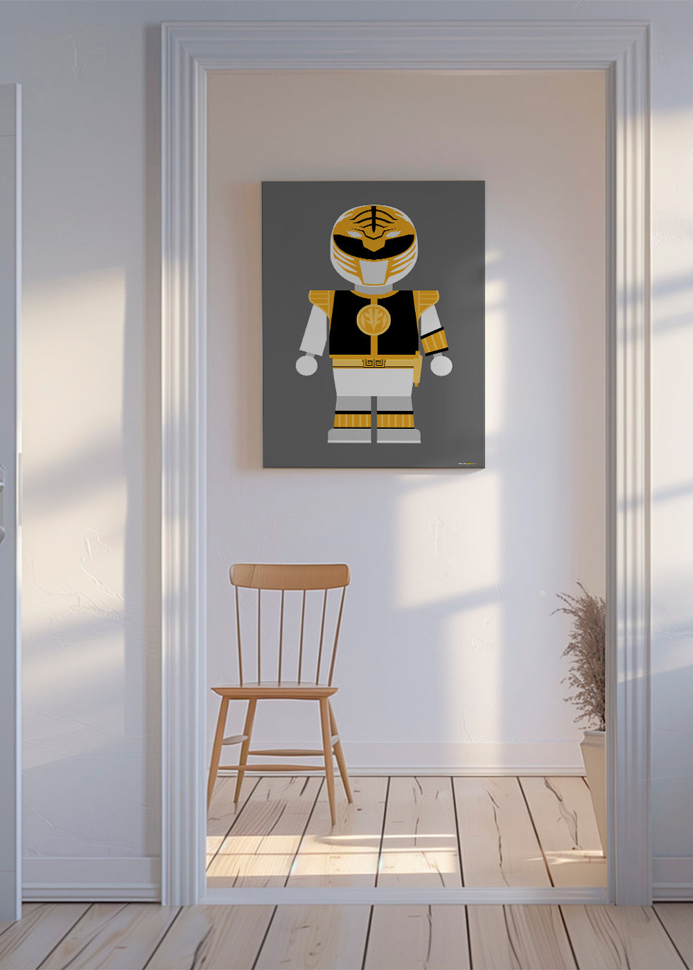 Toy Power Ranger White