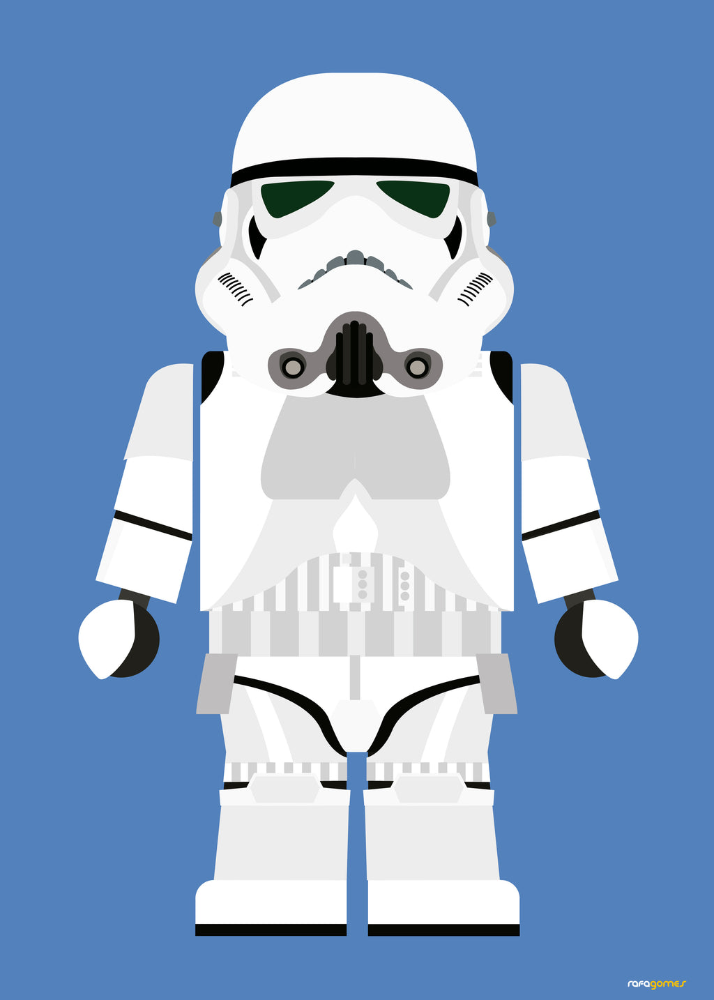 Toy Stormtrooper - Unframed art print