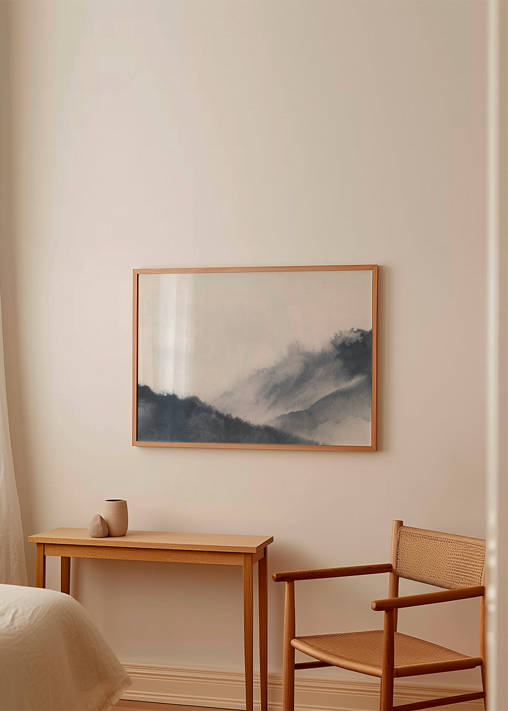 Misty mountains - Bluish gray