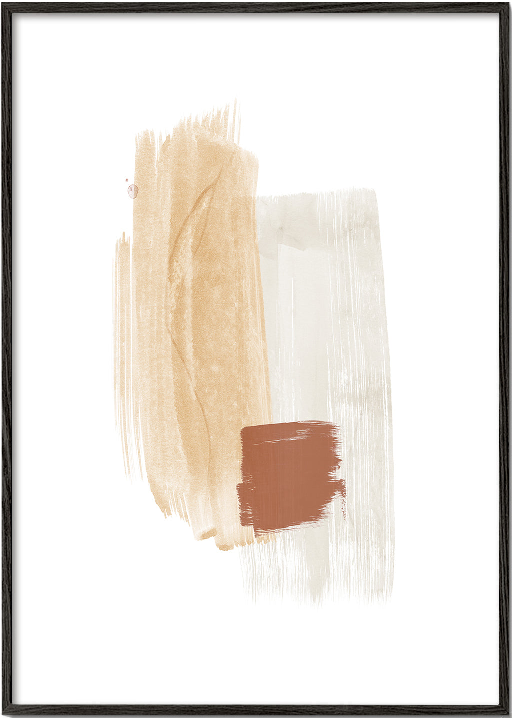 Brush strokes N 6 Warm colors