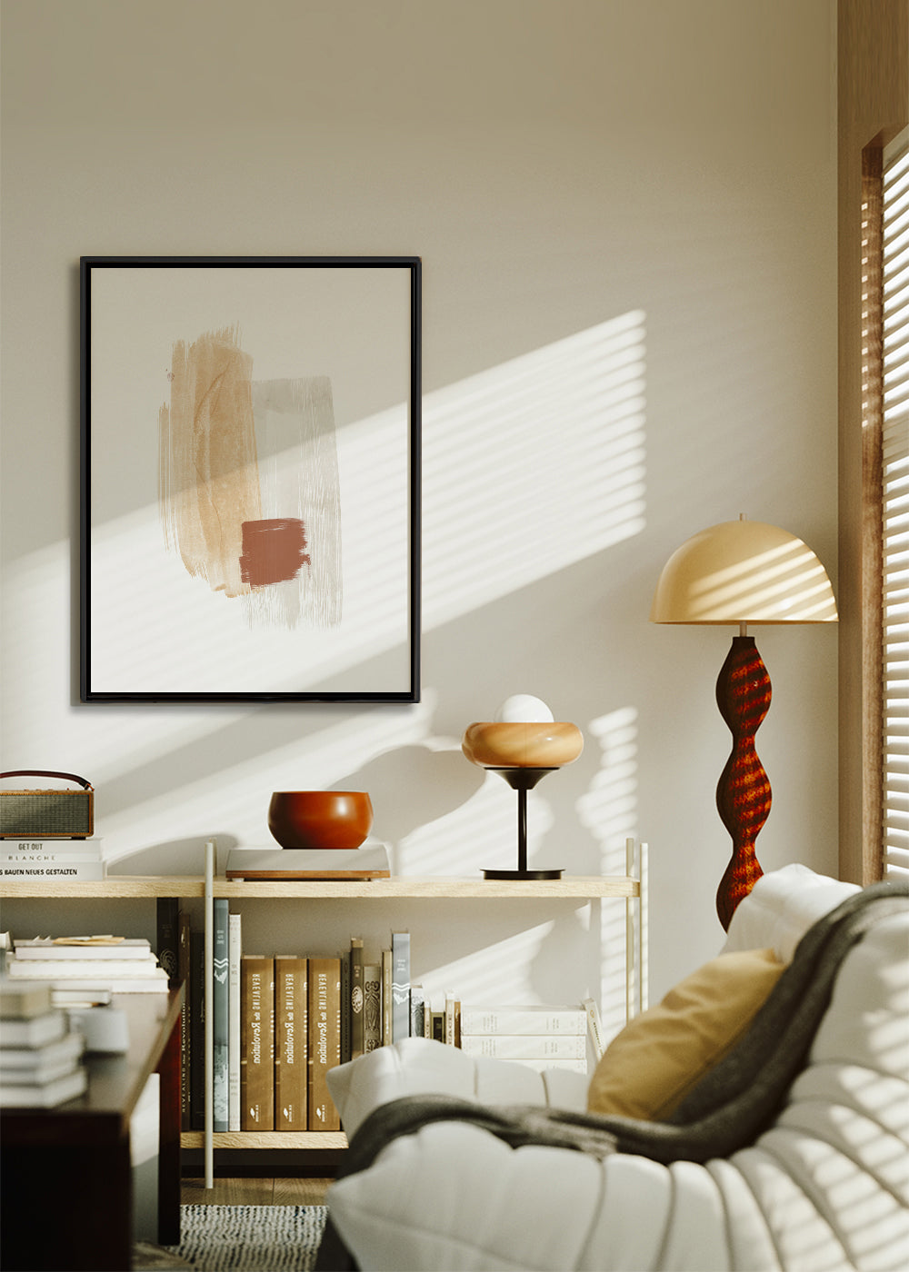 Brush strokes N 6 Warm colors