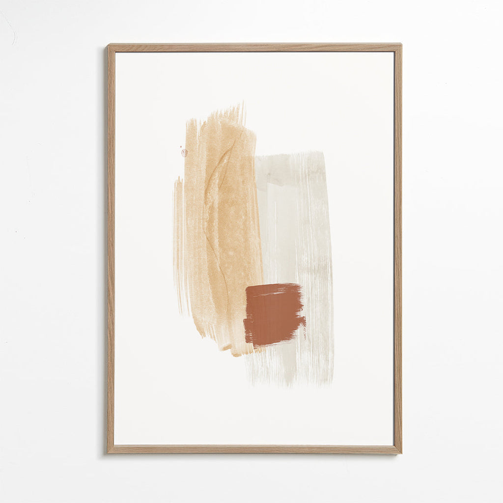 Brush strokes N 6 Warm colors