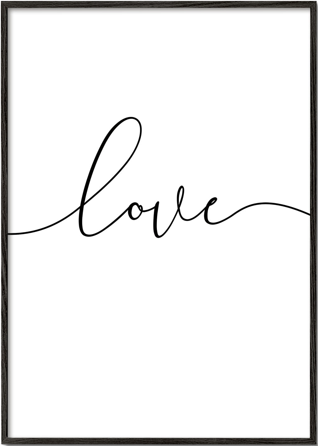 Love wins 1/2 - Black and white