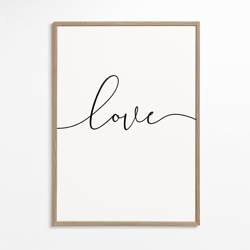 Love wins 1/2 - Black and white