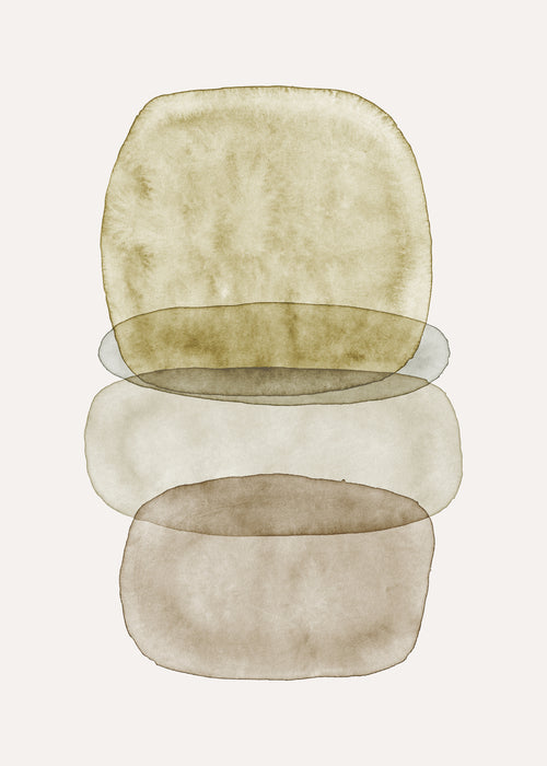 Watercolor abstraction 3 - Unframed art print