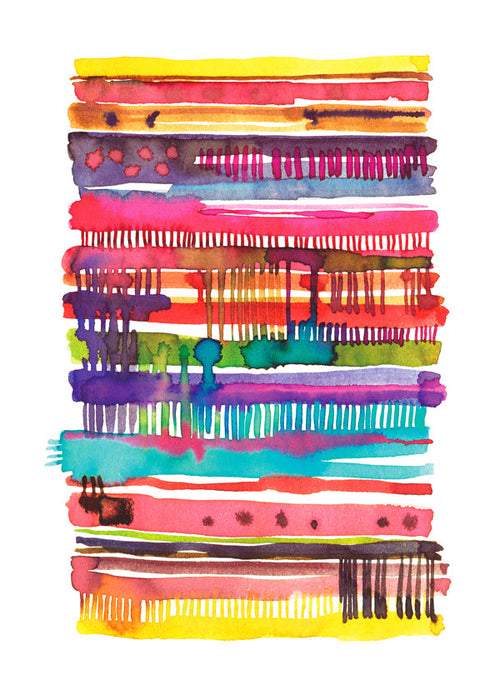 Watercolor Boho Nomadic Lines 2