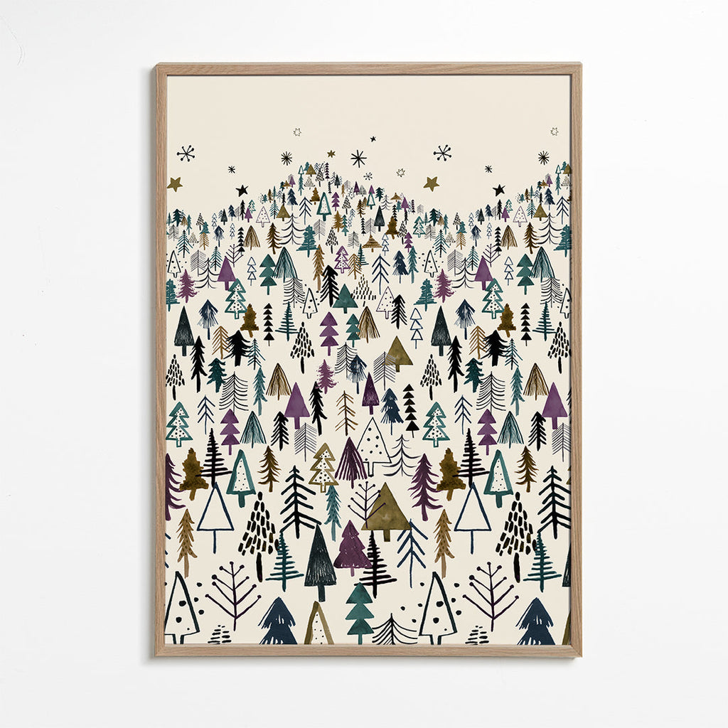 Mountain Forest Trees