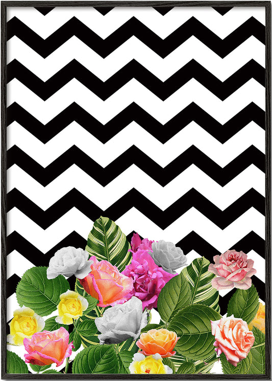 Chevron Floral