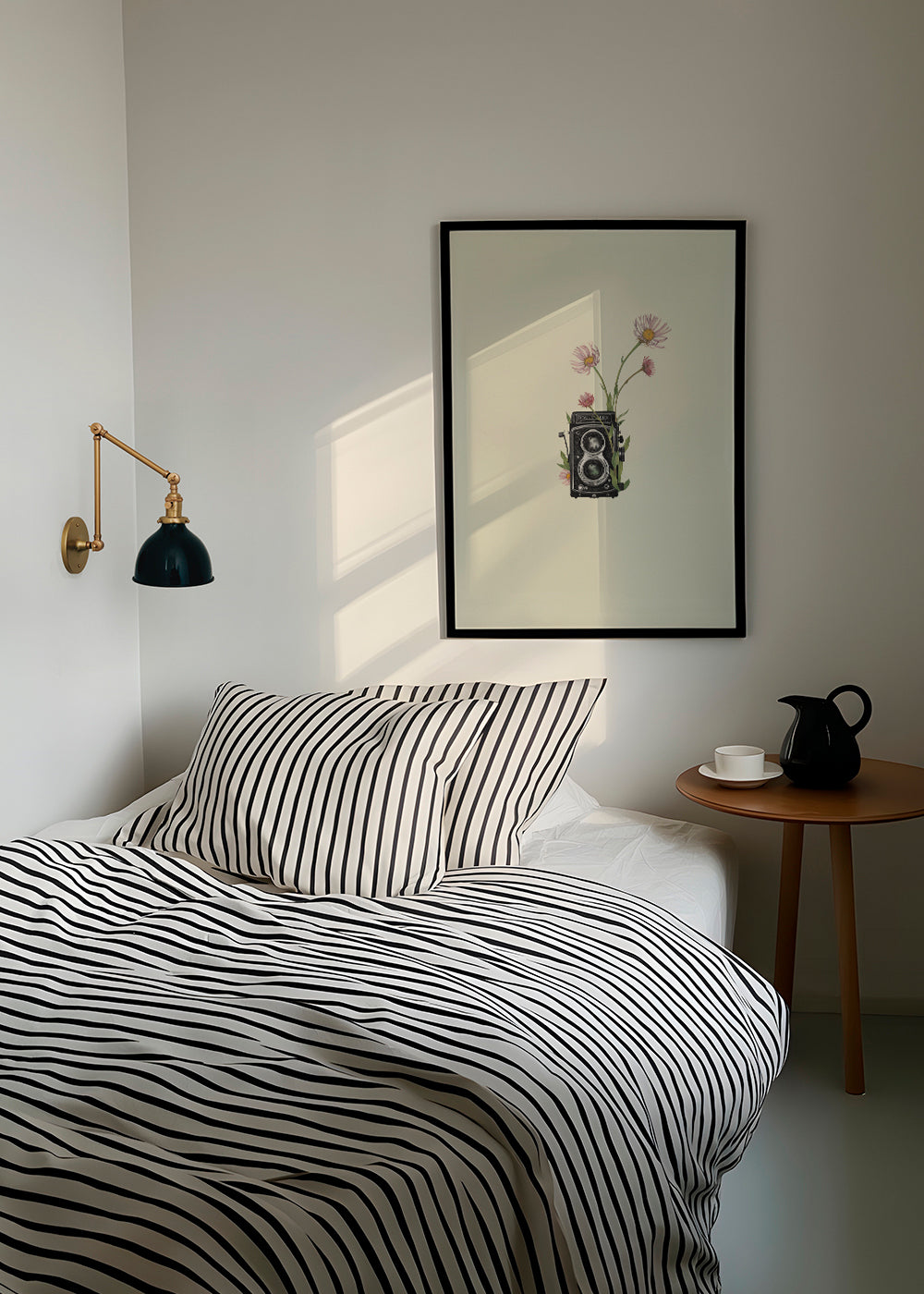 Floral rolleiflex camera