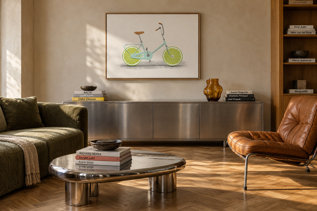 Acid - Framed canvas in an interior